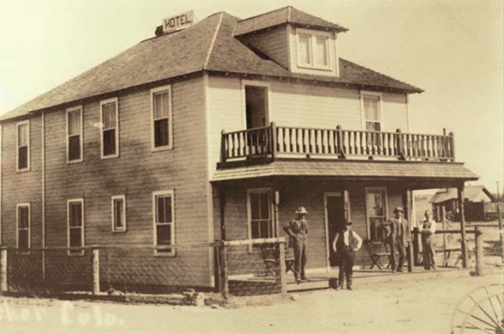 Rhode Island Hotel, Parker, Colorado — 1908